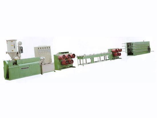 圆丝拉丝机设备以高密度聚乙烯或聚丙烯为原料生产