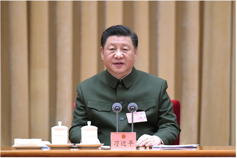 习近平出席解放军和武警部队代表团全体会议：贯彻依法治军战略 提高国防和军队建设法治化水平